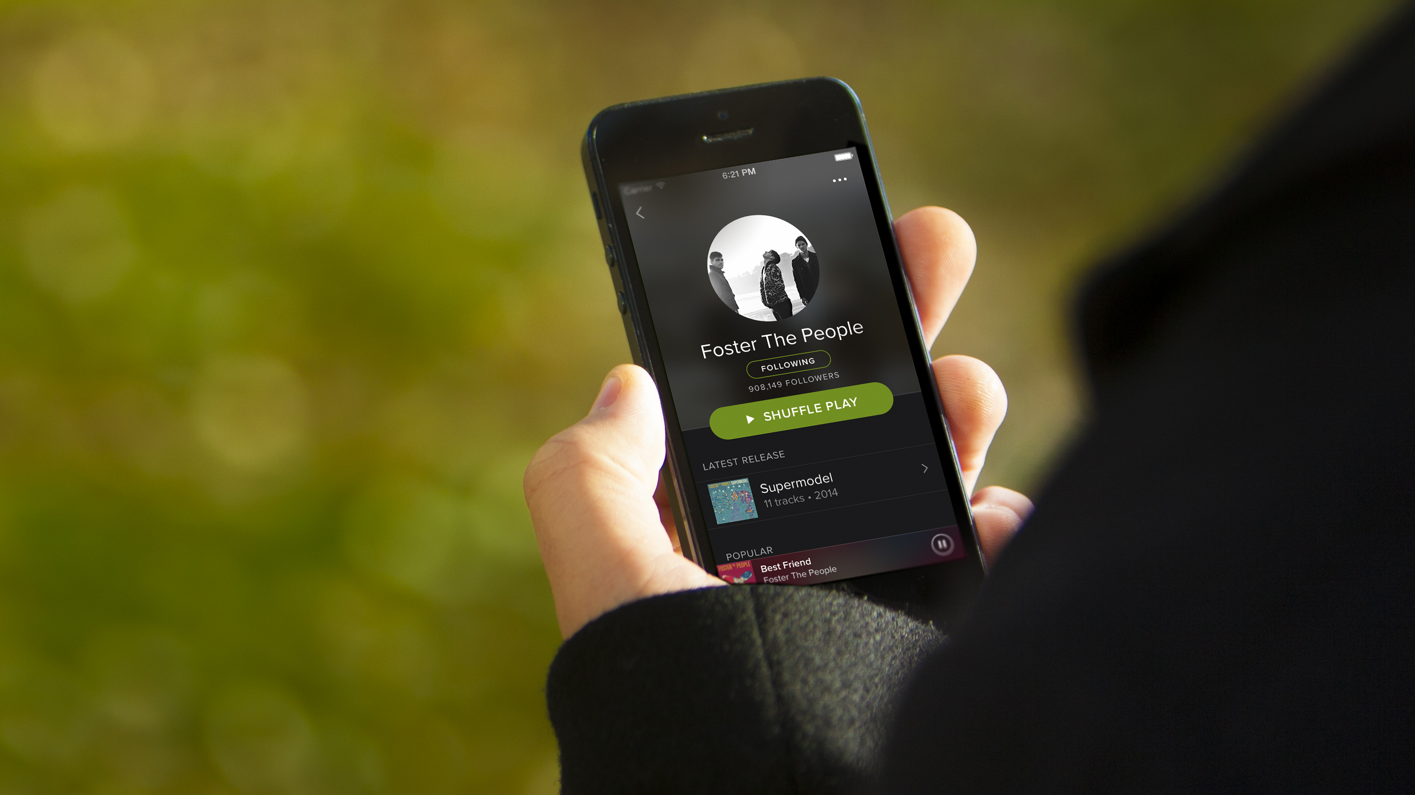 Spotify for iPhone
