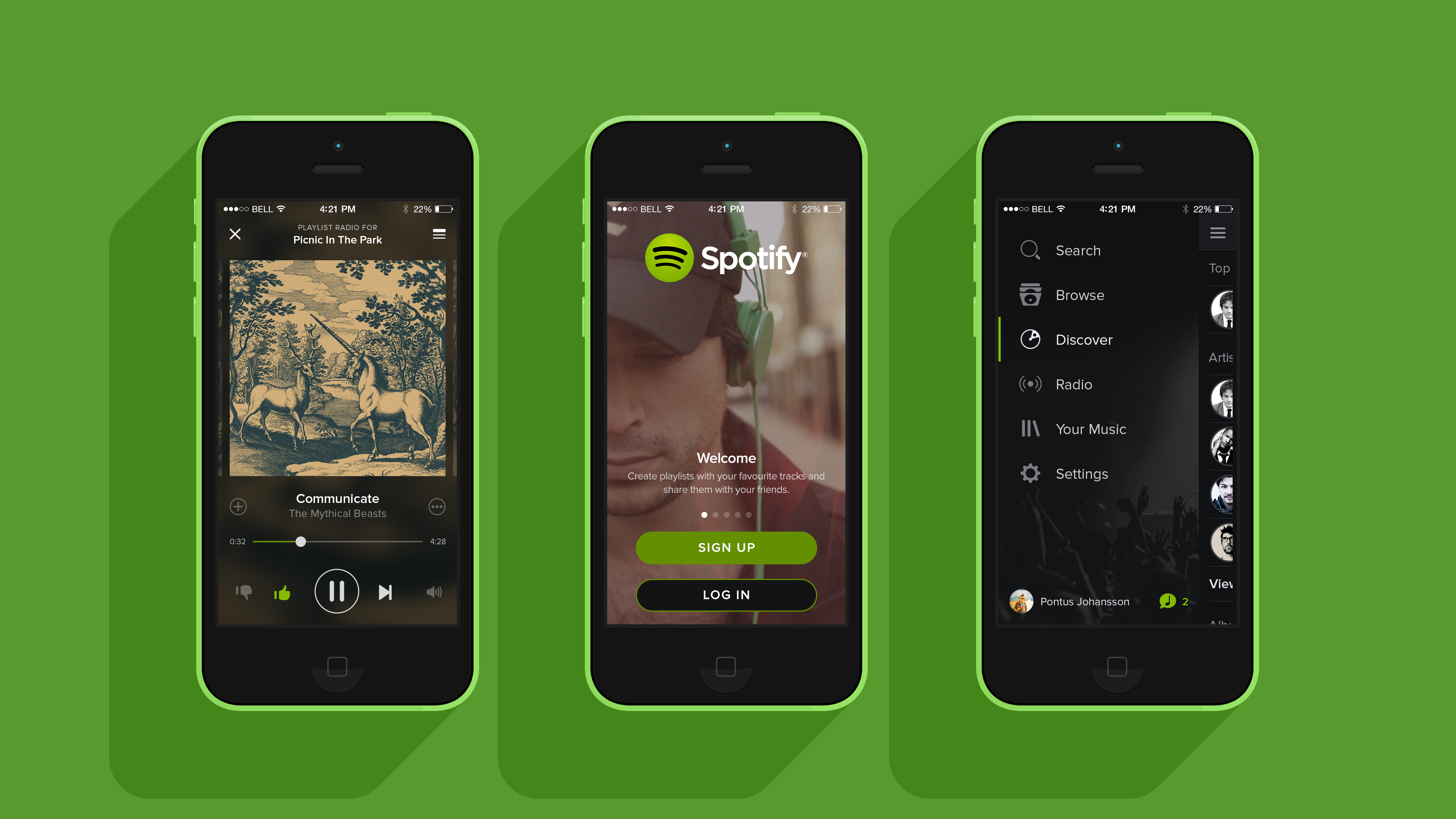 Spotify for iPhone